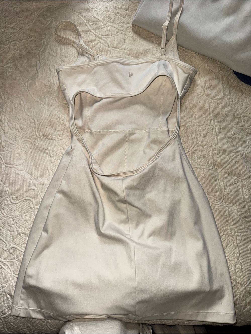 PacSun White Mini Cutout Slip Dress
